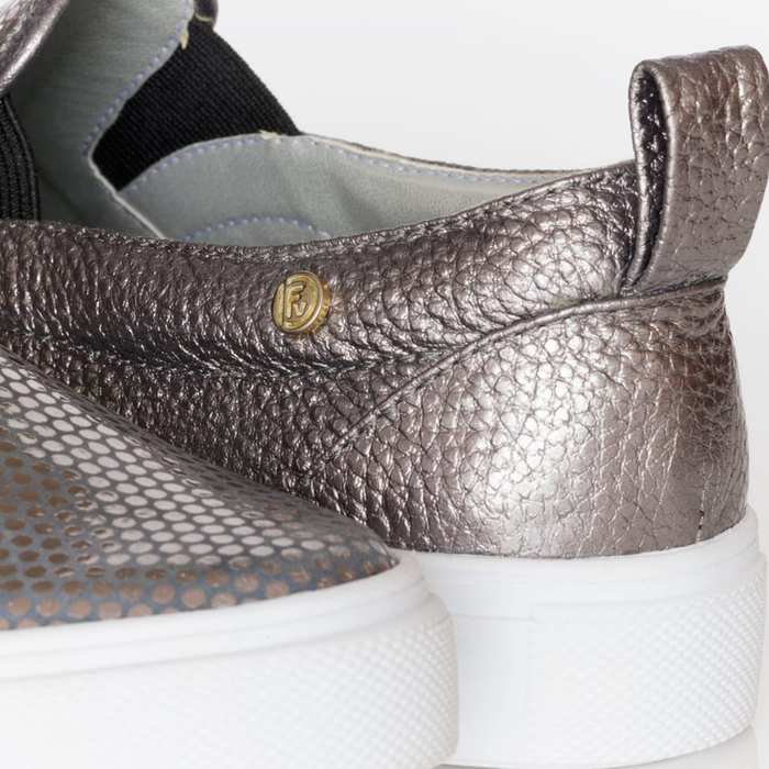 Acerca de la configuración receta colegio 2z-2184-tenis-para-mujer-en-cuero-plata - DFV Leather Shoes & Bags