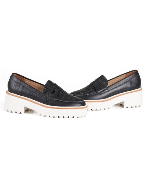 Zapatos Tipo Loafer Para Mujer Con Plataforma - Ref. Z-2764N