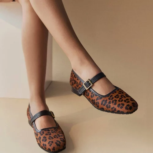 Zapato Cerrado  - Ref. Z-3101 Miel Pelo
