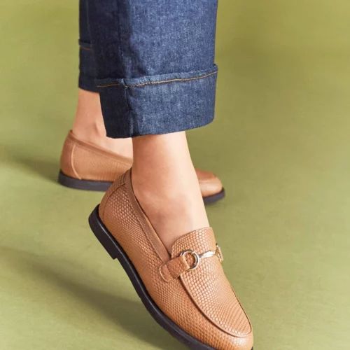 Zapato Cerrado Tipo Loafer - Ref. Z-3321 Miel