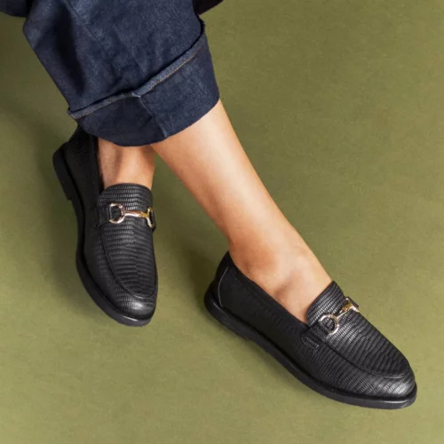 Zapato Cerrado Tipo Loafer - Ref. Z-3321 Negro