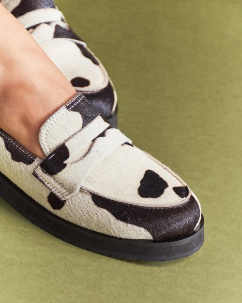 Zapato Cerrado Tipo Loafer - Ref. Z-3278 Vaquita Negro