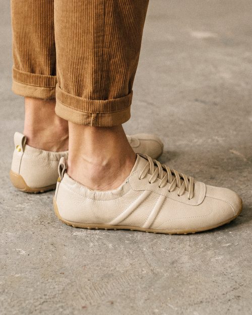 Tenis en Cuero - Ref. Z-3387 Pardo
