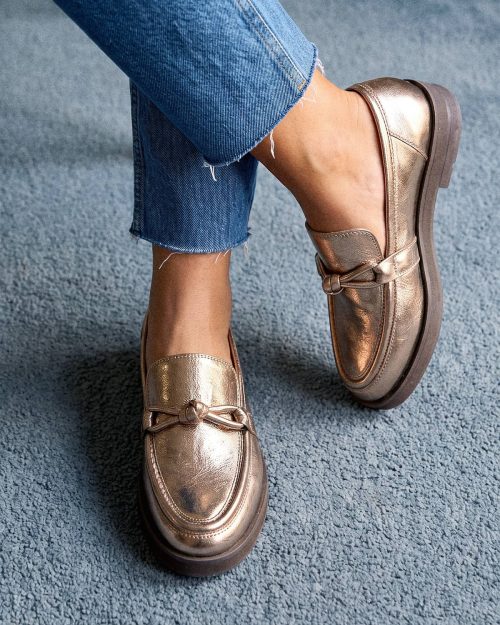 Zapato Cerrado/ Loafers en Cuero  - Ref. Z-3456 Luna