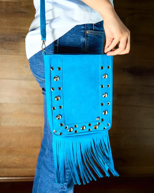 Bolso de Hombro - Ref. B-1656 Gamo Azul Cielo