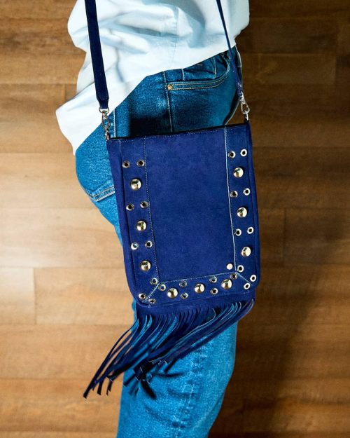 Bolso de Hombro - Ref. B-1656 Gamo Azul Oscuro