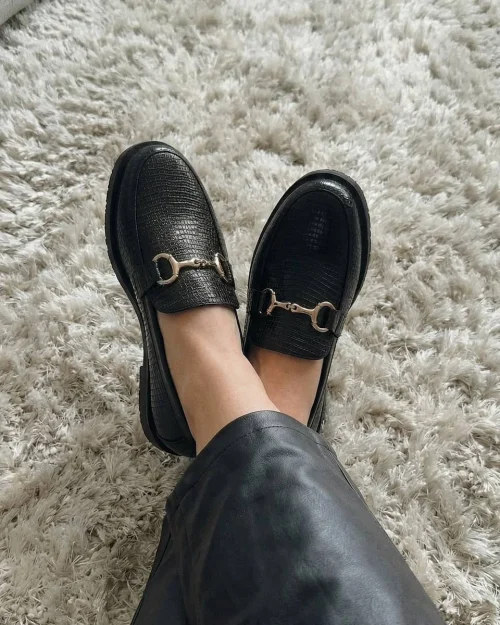 Zapato Cerrado Tipo Loafer - Ref. Z-3321 Negro