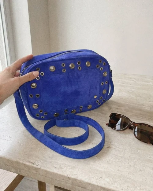 Bolso de Hombro/ Manos Libres - Ref. B-1648 Gamo Azul